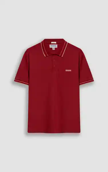 Camiseta Polo Hombre Rojo Talla L 802G082_ROJ191650 Americanino