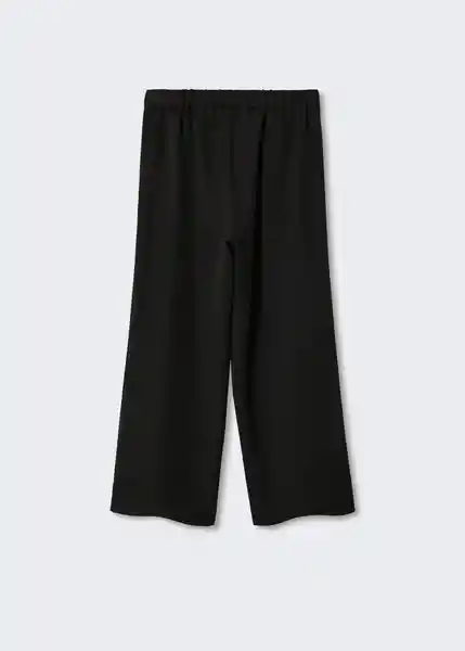 Pantalón Huelva Negro Talla 12 Niñas Mango