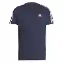 Adidas Camiseta M 3s Sj T Para Hombre Azul Talla L