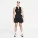 Nike Vestido Para Tenis W Df Advtg Dress Mujer Negro Talla XS