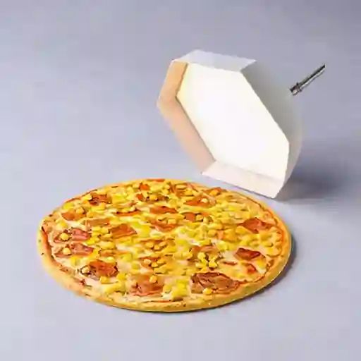 Pizza Maíz y Tocineta