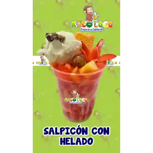 Salpicon con Helado