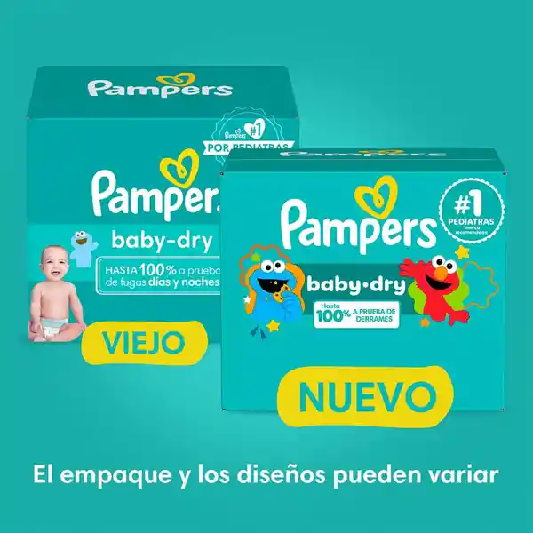 Pampers Pañal Baby-Dry Etapa 3