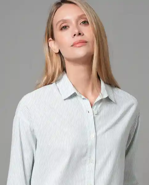 Camisa Mujer Verde Talla S 210G001 Rifle