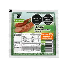 Colanta Chorizo Santarrosano Premium  