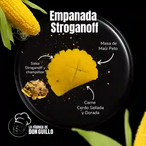 Empanada de stroganoff
