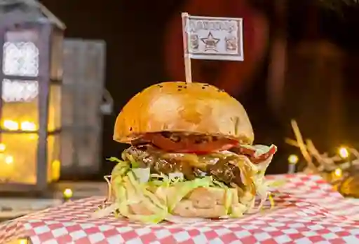 Hamburguesa de Pollo Apanado