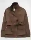 Chaqueta Mujer Café Talla: SMALL 3625203 American Eagle