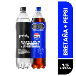 Bretaña Gaseosa + Pepsi Gaseosa
