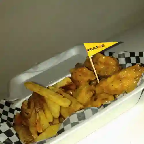 Alitas en Miel Mostaza