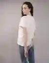 Camiseta Mujer Beige Talla MEDIUM 9931221 American Eagle