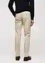 Pantalón Barna Beige Talla 40 Hombre Mango