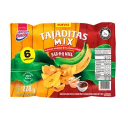 Super Ricas Mezcla Mix Tajadas Platano228 Gr