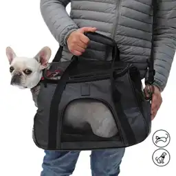 Tula Mascota Marley Negro Talla M N01 Totto