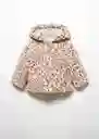 Abrigo Sahara Crudo Talla 69 Niña Mango