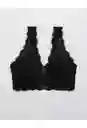 Bralette Negro Talla Large Aerie American Eagle