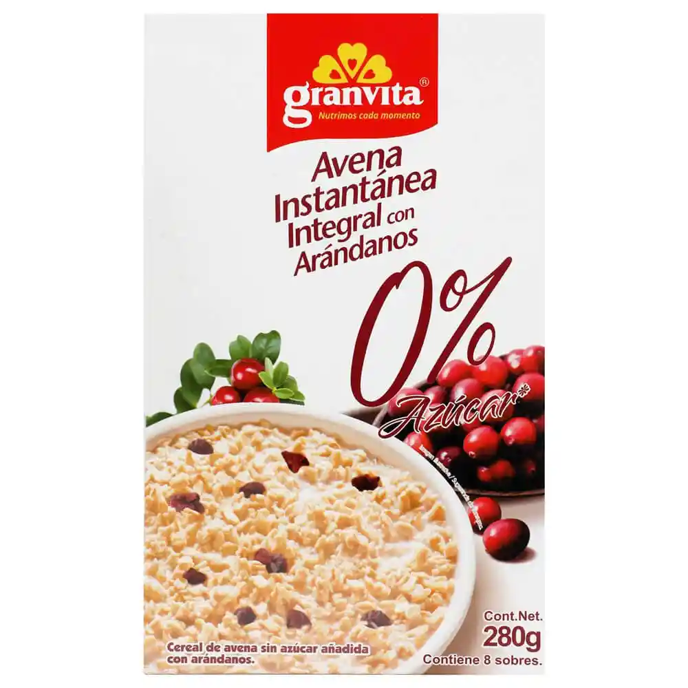 Granvita Avena Instantánea Arándanos