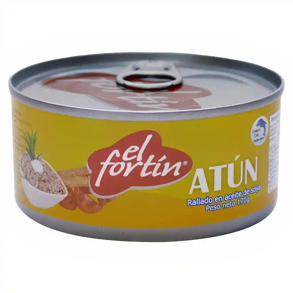 El Fortín Atún Rallado en Aceite de Soya 