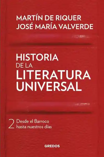 Historia de la Literatura Universal Ii - VV.AA.