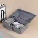 Organizador Portátil Serie Silver Gray Gris Oscuro Miniso