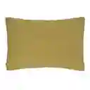 Funda Almohada Stonewash Ocre Diseño 0002 Casaideas
