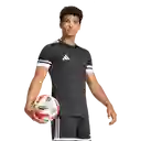 Adidas Camiseta Squa25 Jersey M de Equipo Fútbol Hombre Negro M