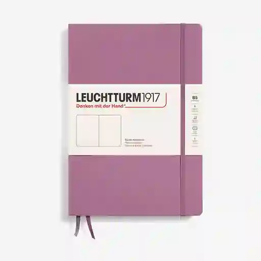 Leuchtturm1917 Cuaderno Grande Blanca Rosa Hc