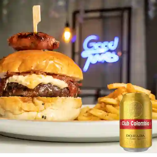 Combo que Sea Un Motivo! + Club Colombia Dorada 355 ml