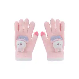 Guantes de Invierno Infantiles Miniso Conejito Rosa Miniso