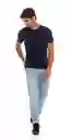 Replay Camiseta Azul Oscura Talla M