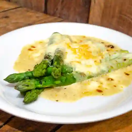 Esparragos Gratinados