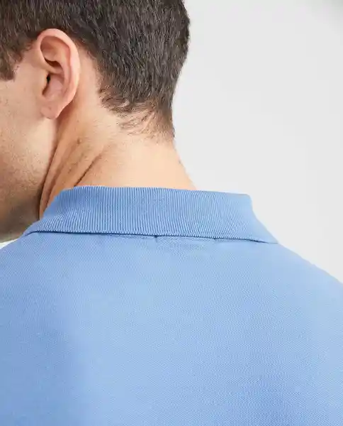 Camiseta Polo Clasic Azul Mezclilla Medio S Chevignon