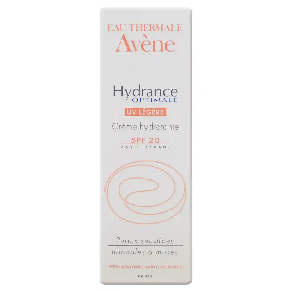 Eau Thermale Avene Crema Hidratante Hydrance Optimale UV SPF 20