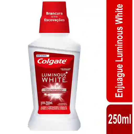 Enjuague Bucal Luminous White 250 ml