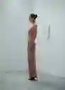 Vestido Indi Beige Talla XS Mujer Mango