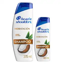 Pack Shampoo Head Shoulders Aceite Coco 375 mL + 180 mL