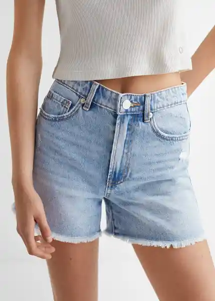 Short Helena Tejano Claro Talla 20 Mango Teen Girl Mango