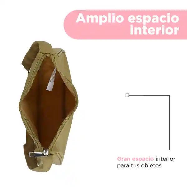 Bolso Hobo Colección Romantic Verde Militar Miniso