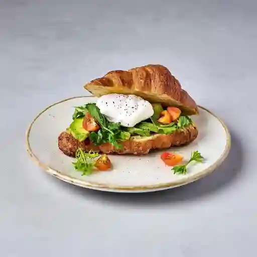 Aguacate y Huevo (croissant)