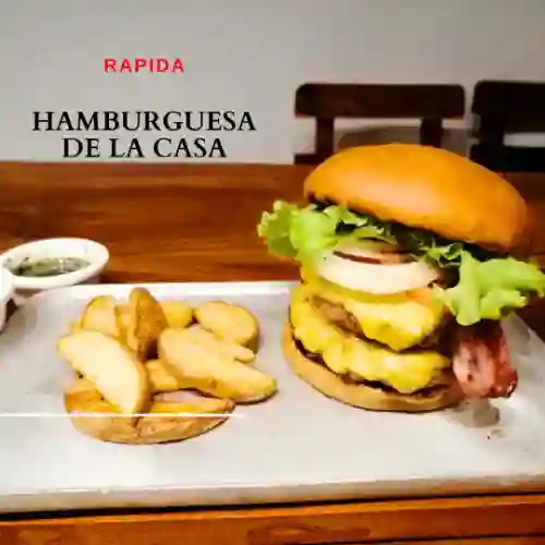 Hamburguesa de la Casa