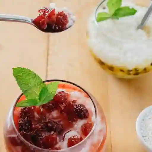 Postre de tapioca