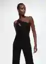 Mono Jaca Negro Talla S Mujer Mango