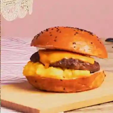 Egg burger de res
