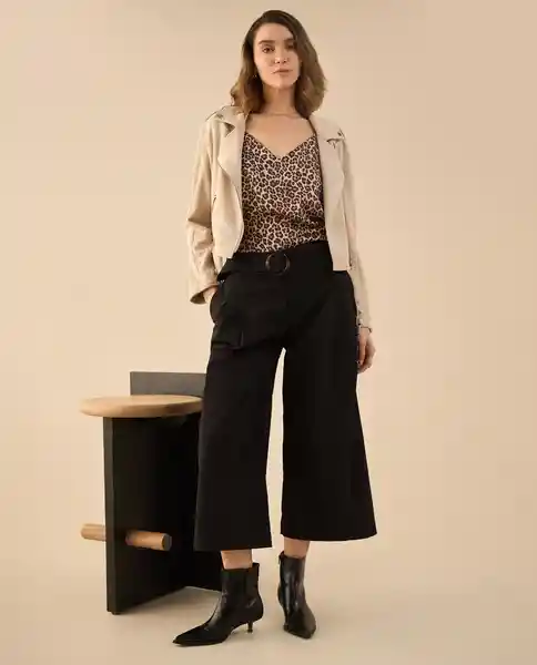 Pantalón Jaguar Negro Ultraoscuro Talla 8 632G001 Esprit