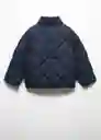 Abrigo Anorak France Navy Talla 14 Niña Mango