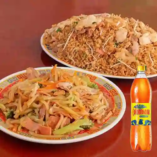 Combo combinado 1, mediano + colombiana