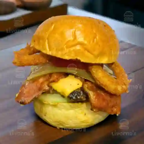 Hamburguesa Onion Rings