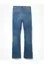 Jean 90s Azul Talla 4 Regular Mujer American Eagle