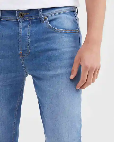 Jean Super Slim Fit- Masculino Azul Frances 28/32 Chevignon