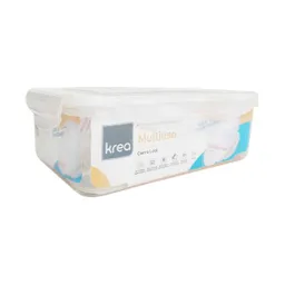 Krea Contenedor Hermético Lock Rectangular 1.15 L